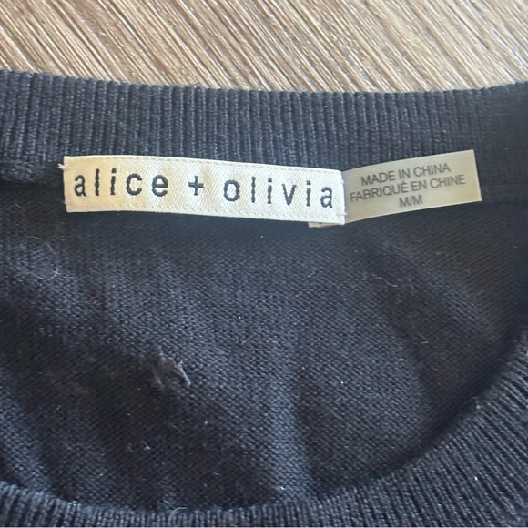 Alice and Olivia Ciara Bow Embellished Sweater - Picture 12 of 12